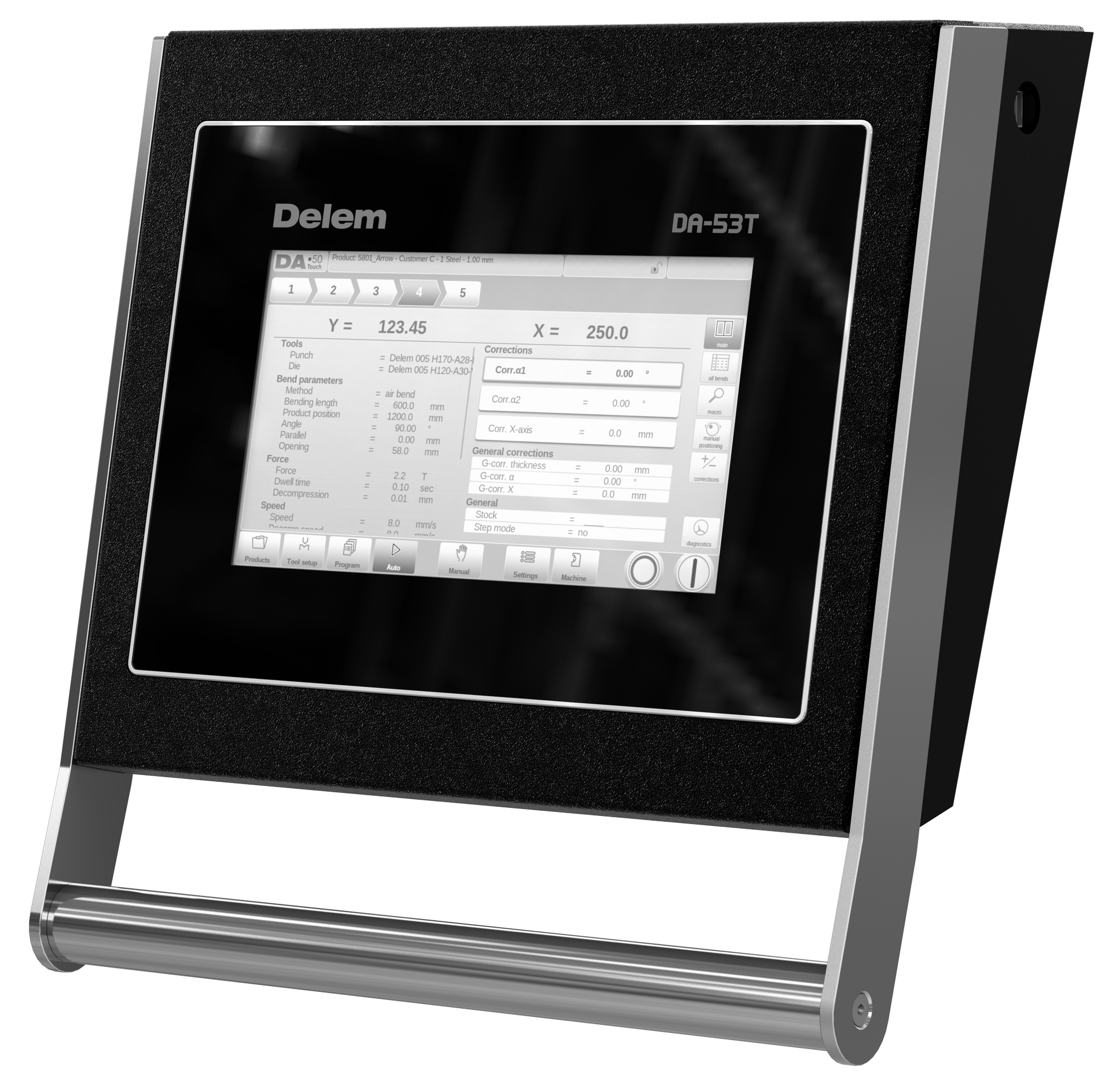 ЧПУ DELEM DA53T+2D